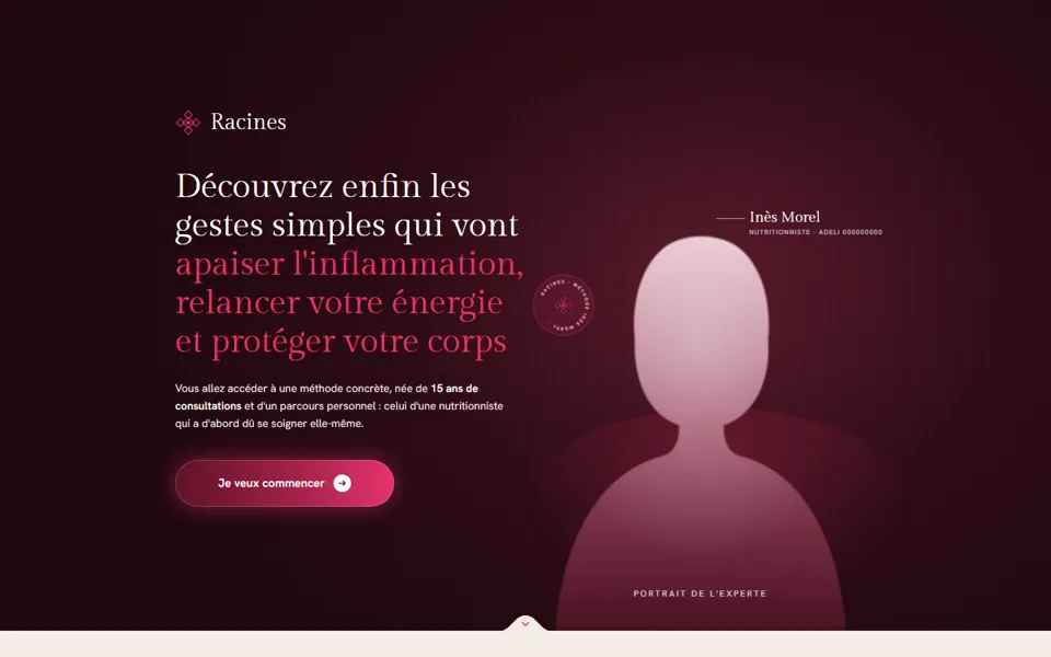 Haut de page du style B, Éditorial chaud